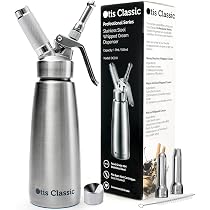 Otis Classic Whipped Cream Dispenser - 500ml Stainless Steel Whip